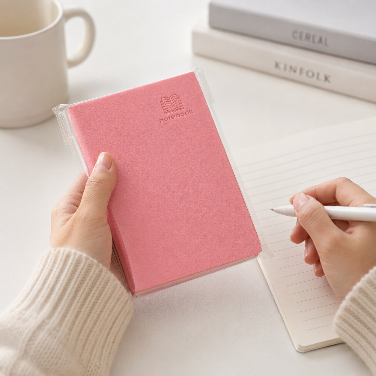 RoseNote – bloc note élégance Rose